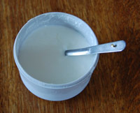 homemade yogurt