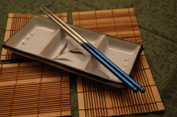 Tistix chopsticks in titanium