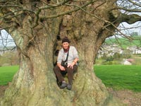 me and a favourite tree